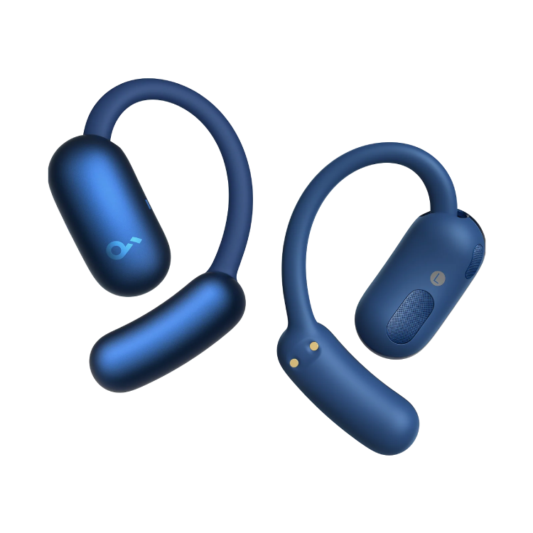 Anker Soundcore AeroFit Adjustable Open-Ear Wireless Earbuds Blue