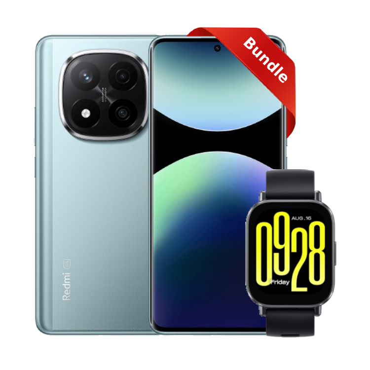 Redmi Note 14 Pro+ 5G - 256GB - 12GB RAM - Frost Blue + Redmi Watch 5 Active Promo