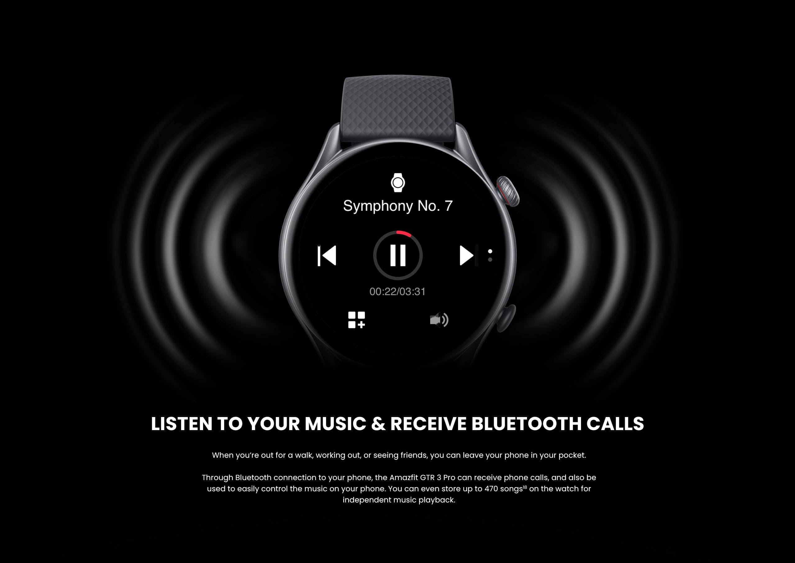 Amazfit Smart Watch GTR 3 Pro Brown Gate