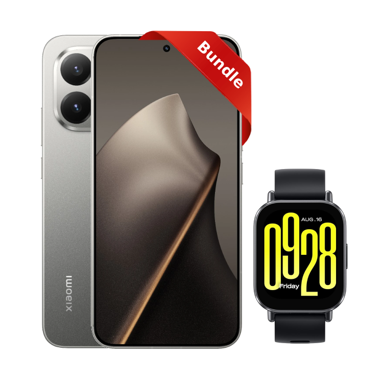 Xiaomi 15T - 256GB - 12GB RAM - Black + Redmi Watch 5 Active