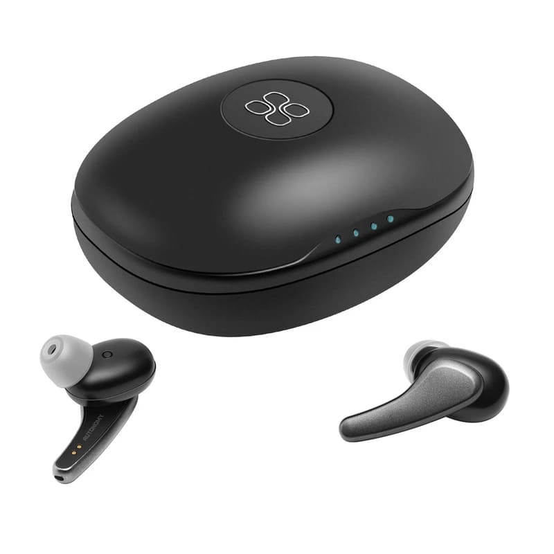 Promate TWS Wireless Earbuds with Touch Control Black Mobilaty