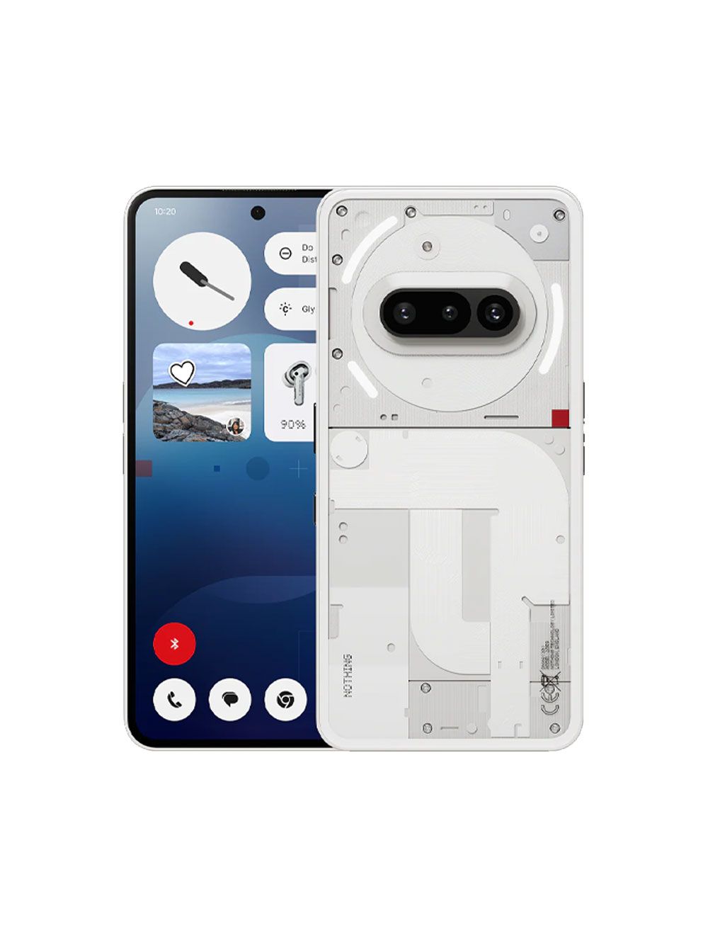 Nothing Phone (3a) 8GB+128GB White 新品未開封 Nothing Phone (3a) 5G White 128GB + 8GB Dual-SIM Unlocked
