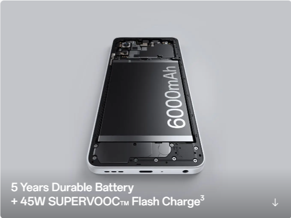 Oppo A5 256GB 8GB RAM Mist white Mobilaty