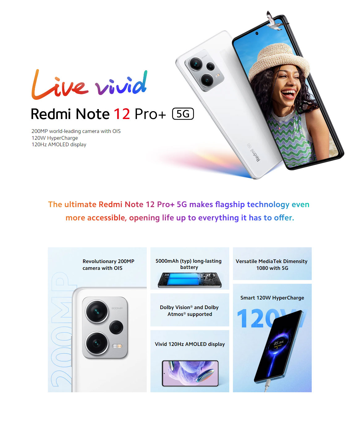Xiaomi Redmi Note 12 Pro Plus 5G 256 GB, Price in Lebanon –